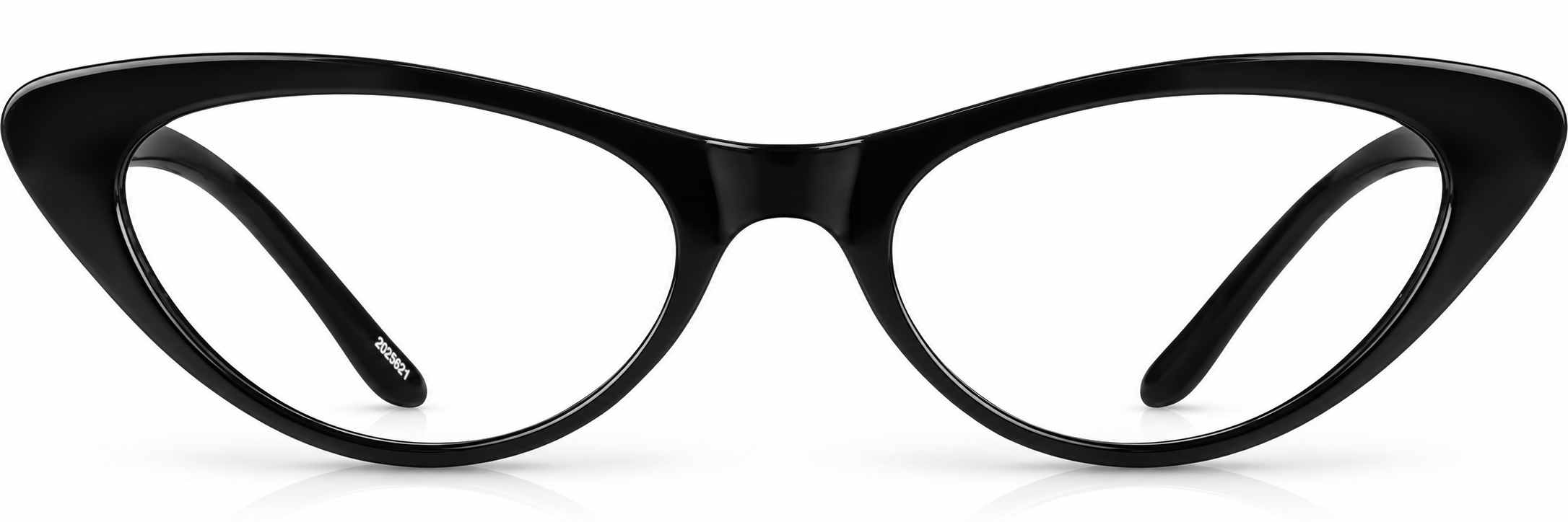 Black Cat-Eye Glasses · Black · reference