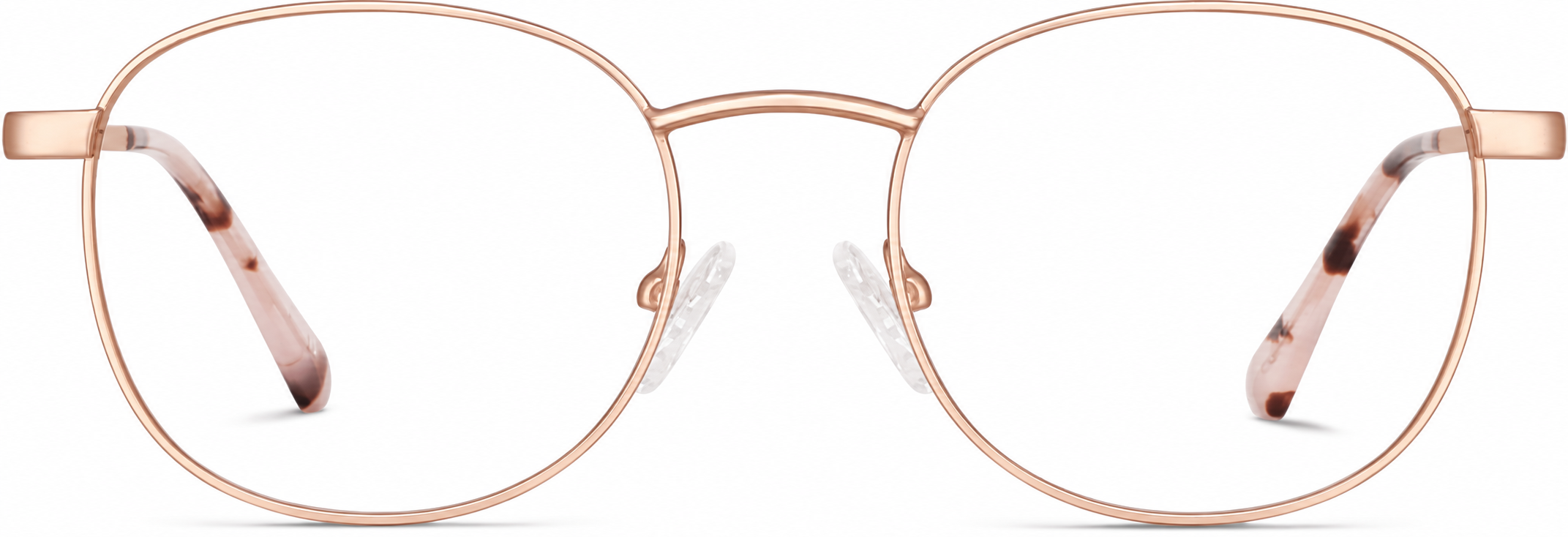 Rose Gold Round Glasses · Rose Gold · reference