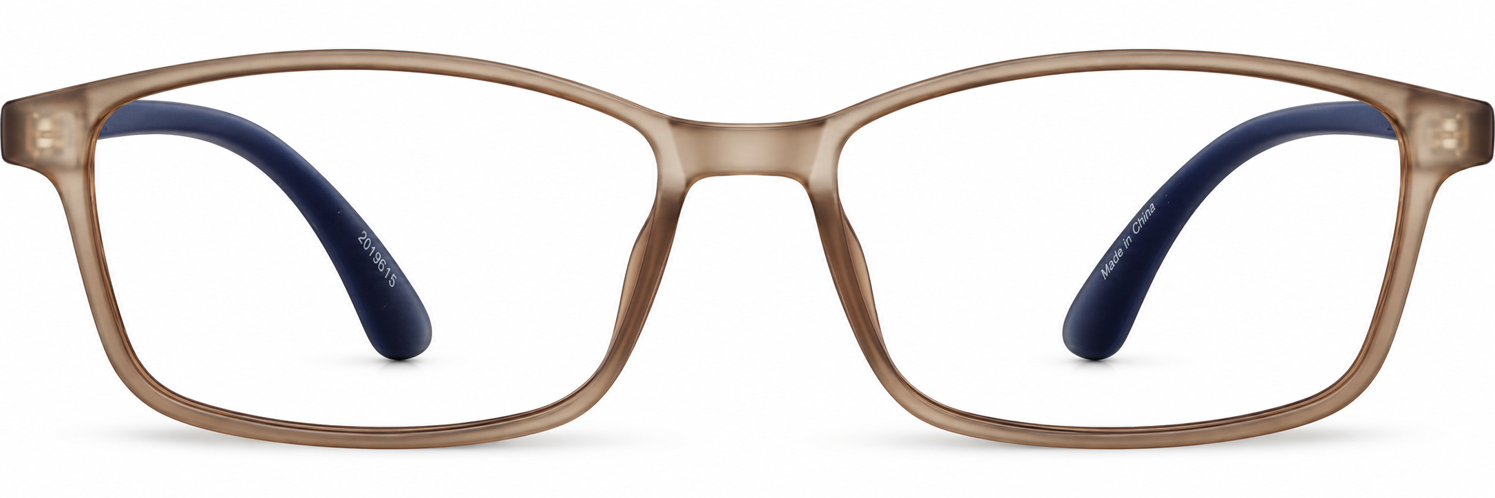 Brown Rectangle Glasses · Brown · reference