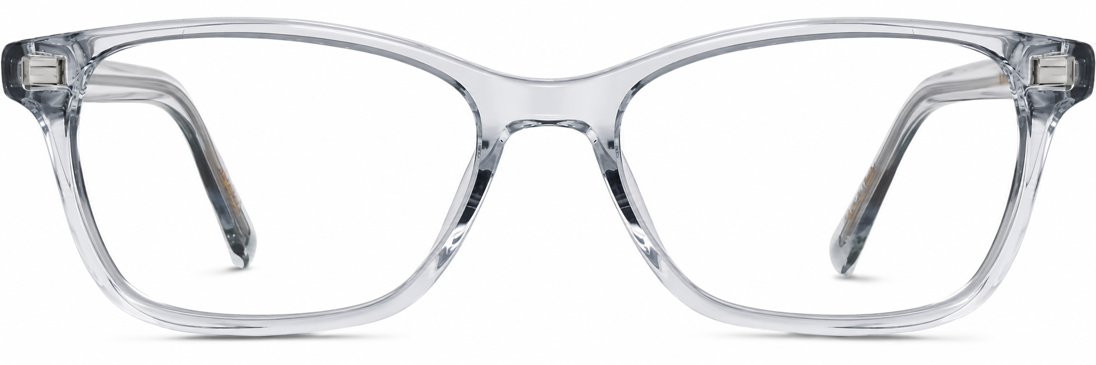 Clear Kids' Rectangle Glasses · Clear · reference