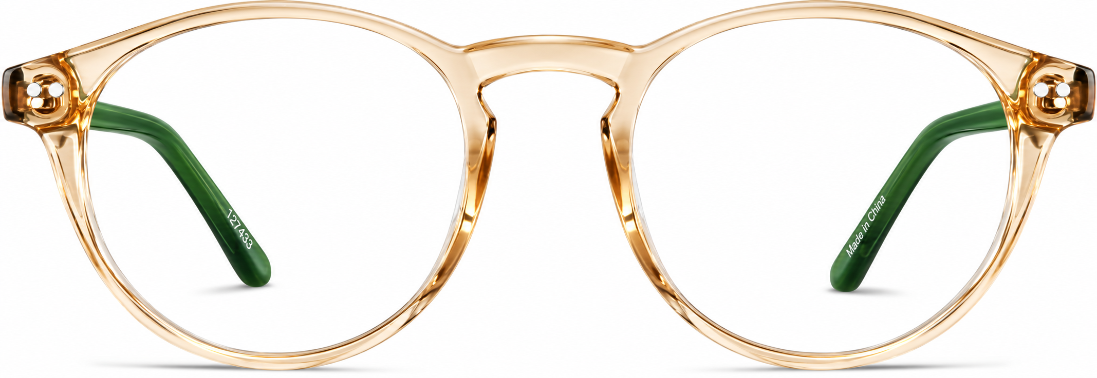 Citrine Round Glasses · Citrine · reference