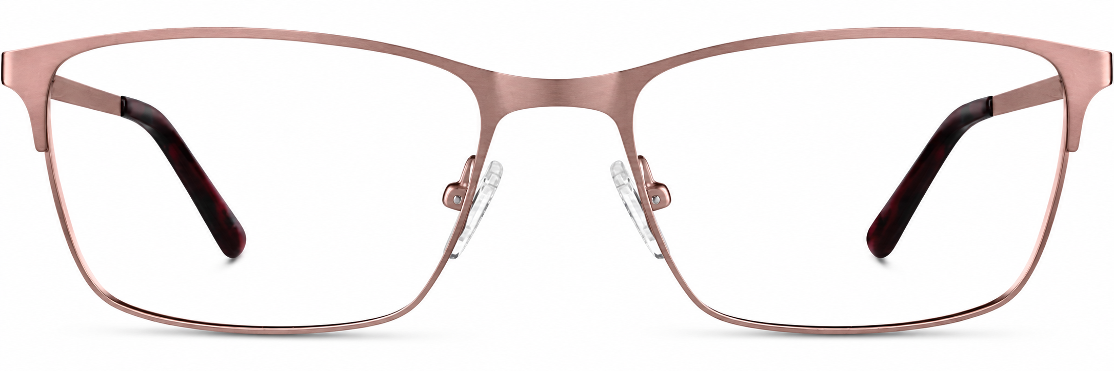 Rose Gold Rectangle Glasses · Rose Gold · reference