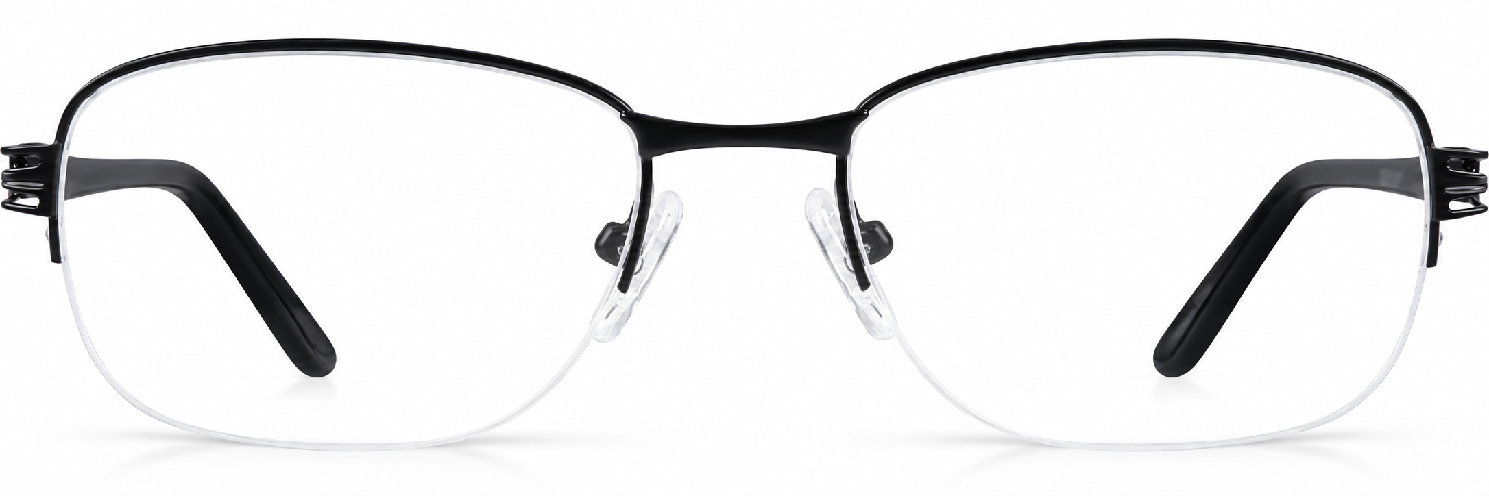 Black Oval Glasses · Black · reference