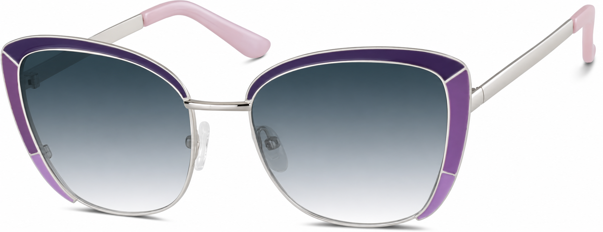 Premium Square Sunglasses · Purple · reference