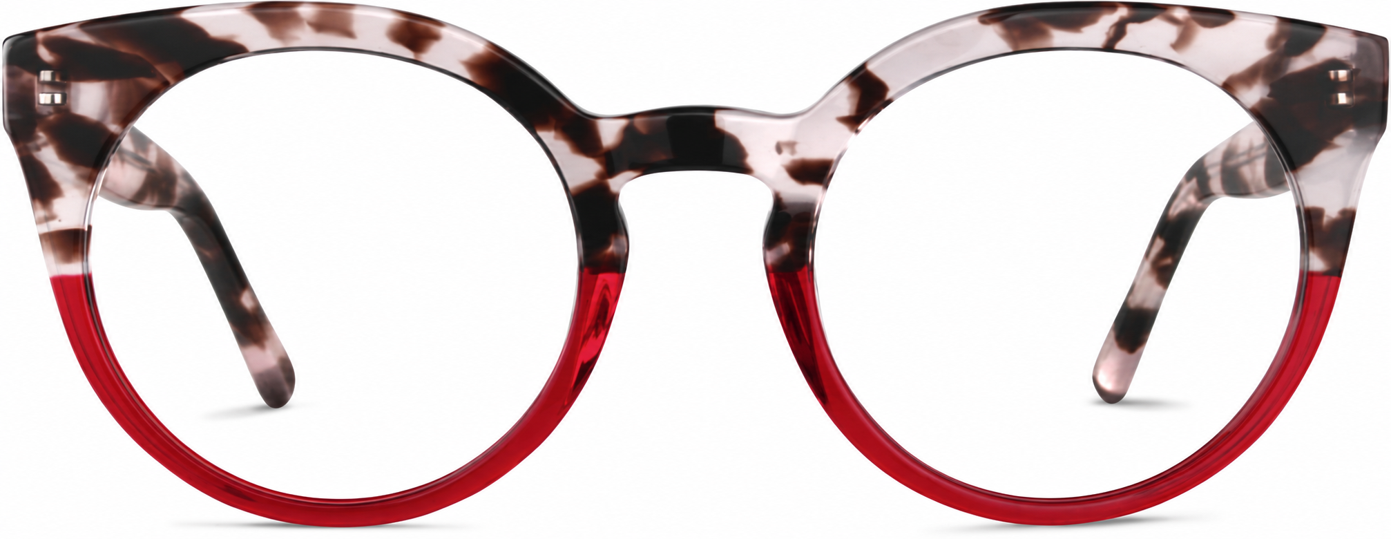 Pink Tortoiseshell Round Glasses · Pink Tortoiseshell · reference