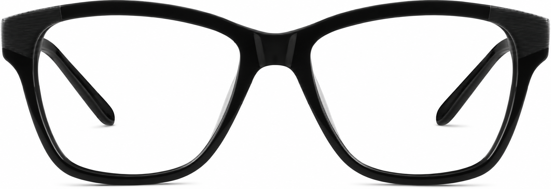 Black Square Glasses · Black · reference