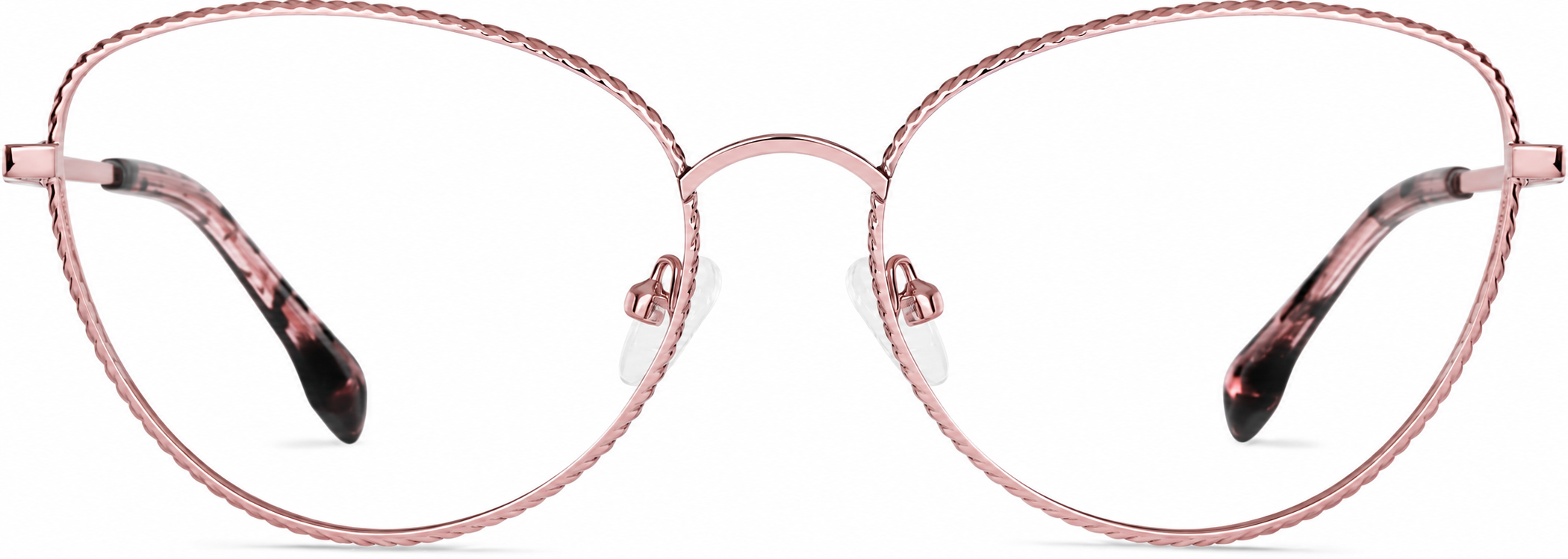Rose Gold Cat-Eye Glasses · Rose Gold · reference