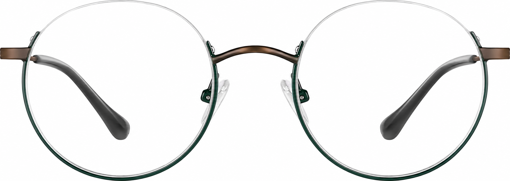 Green Round Glasses · Green · reference