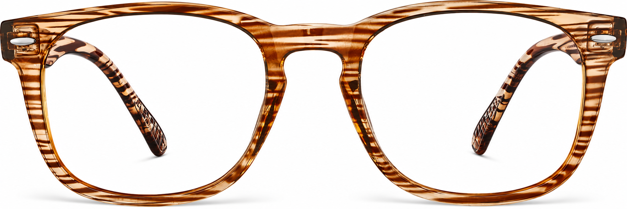 Brown Square Glasses · Brown · reference