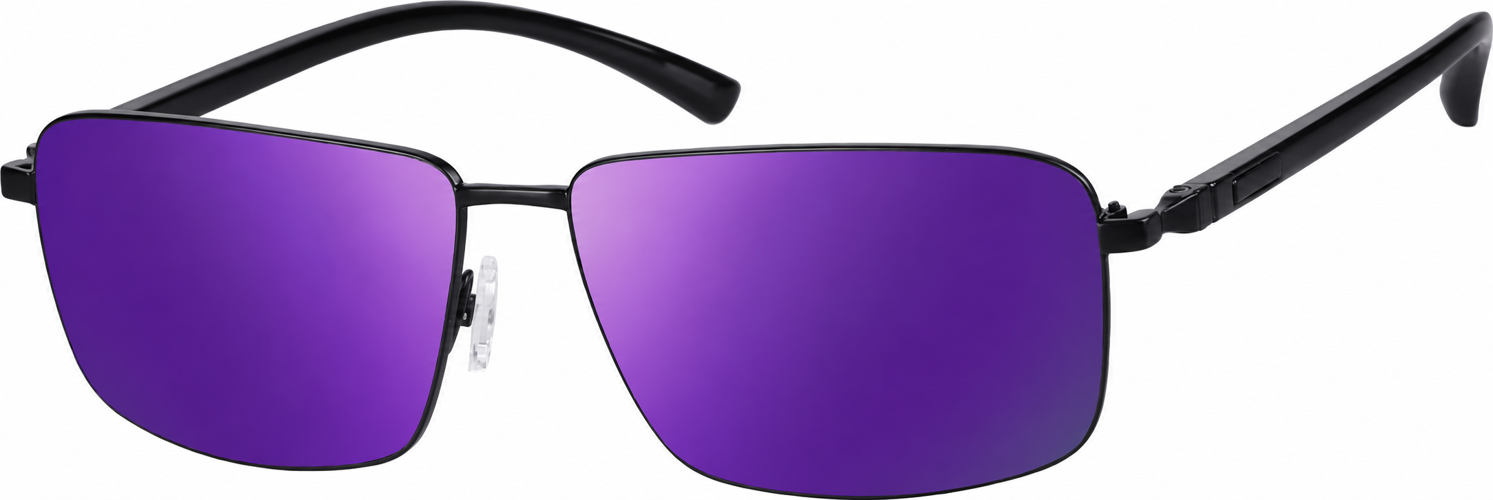 Premium Rectangle Sunglasses · Black · reference