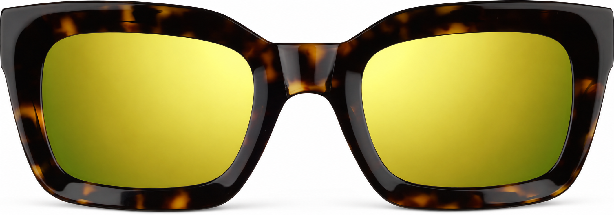Tortoiseshell Acetate Square Sunglasses · Tortoiseshell · reference