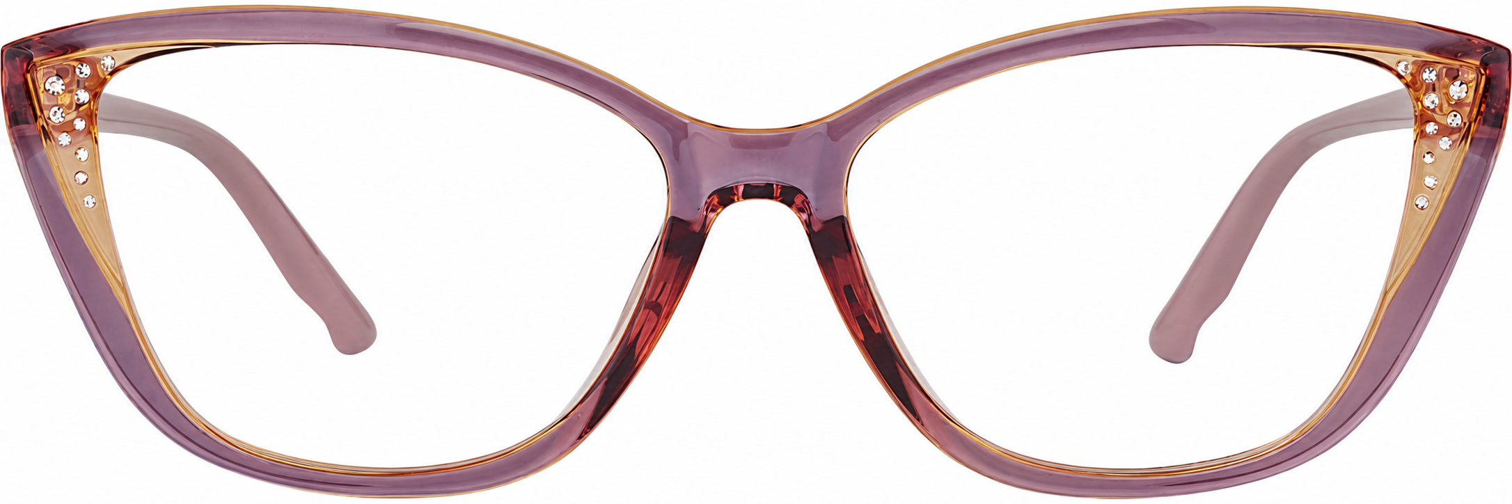 Orange Cat-Eye Glasses · Orange · reference