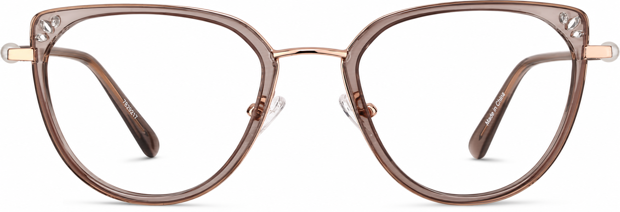 Brown Cat-Eye Glasses · Brown · reference