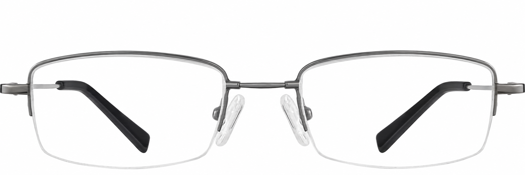 Gray Rectangle Glasses · Gray · reference