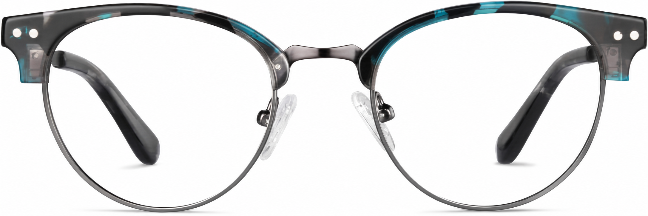 Green Pattern Browline Glasses · Green Pattern · reference