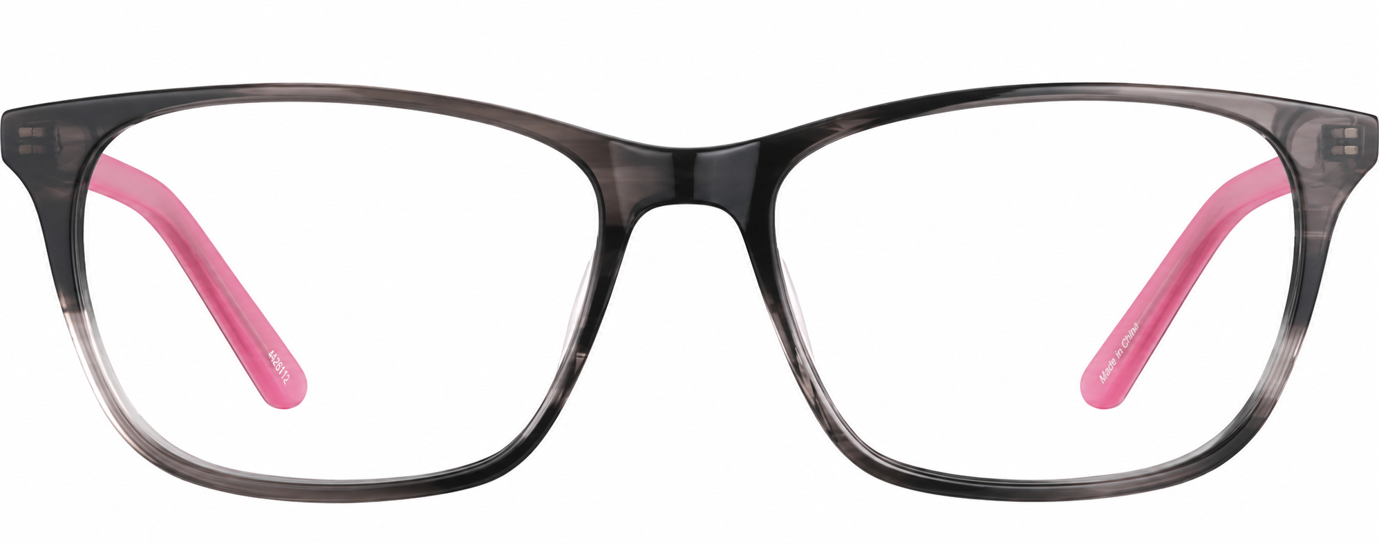 Charcoal Square Glasses · Charcoal · reference