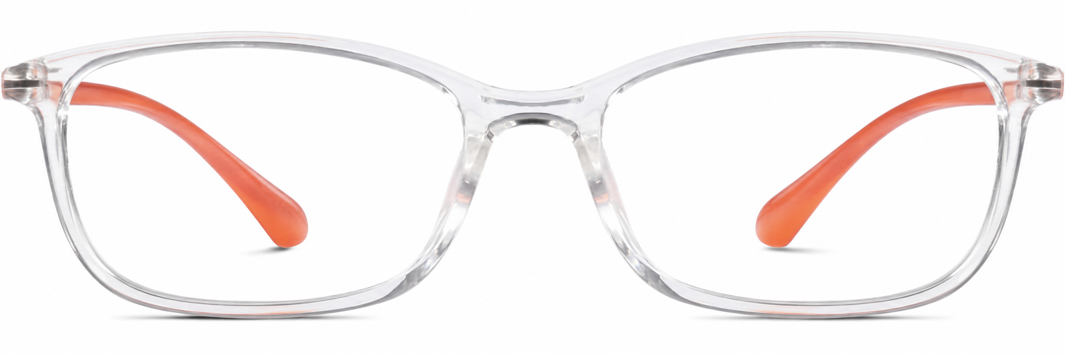 Orange Rectangle Glasses · Orange · reference