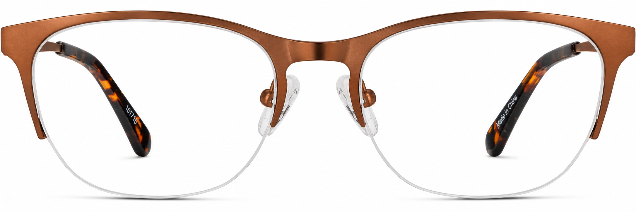 Brown Browline Glasses · Brown · reference