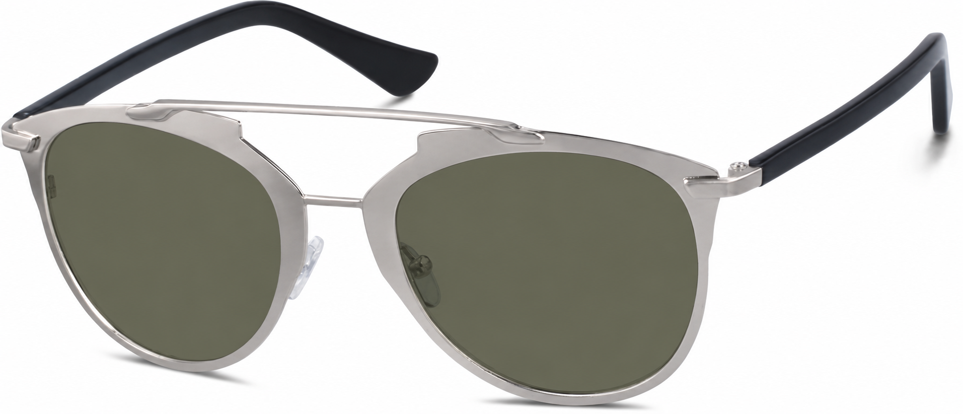Premium Aviator Sunglasses · Silver · reference