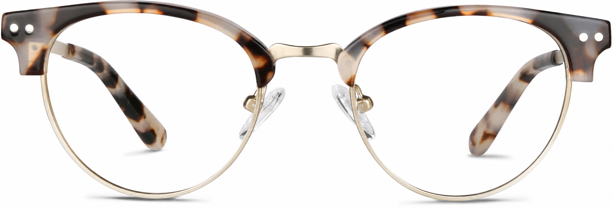 Ivory Tortoiseshell Browline Glasses · Ivory Tortoiseshell · reference
