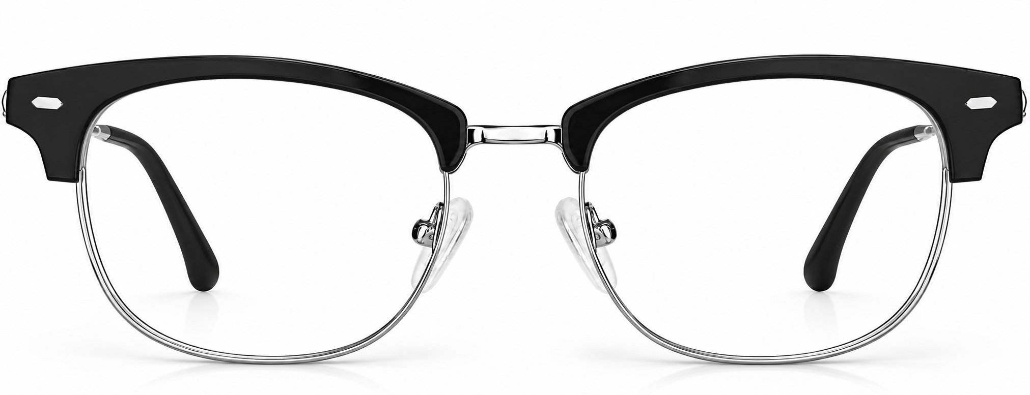 Black Browline Glasses · Black · reference