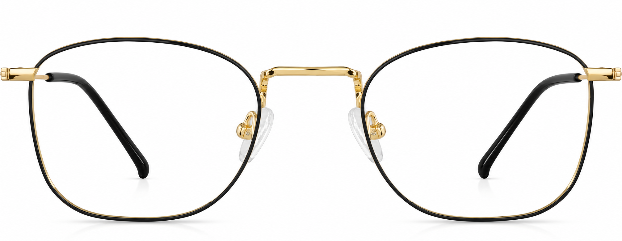 Black Square Glasses · Black · reference