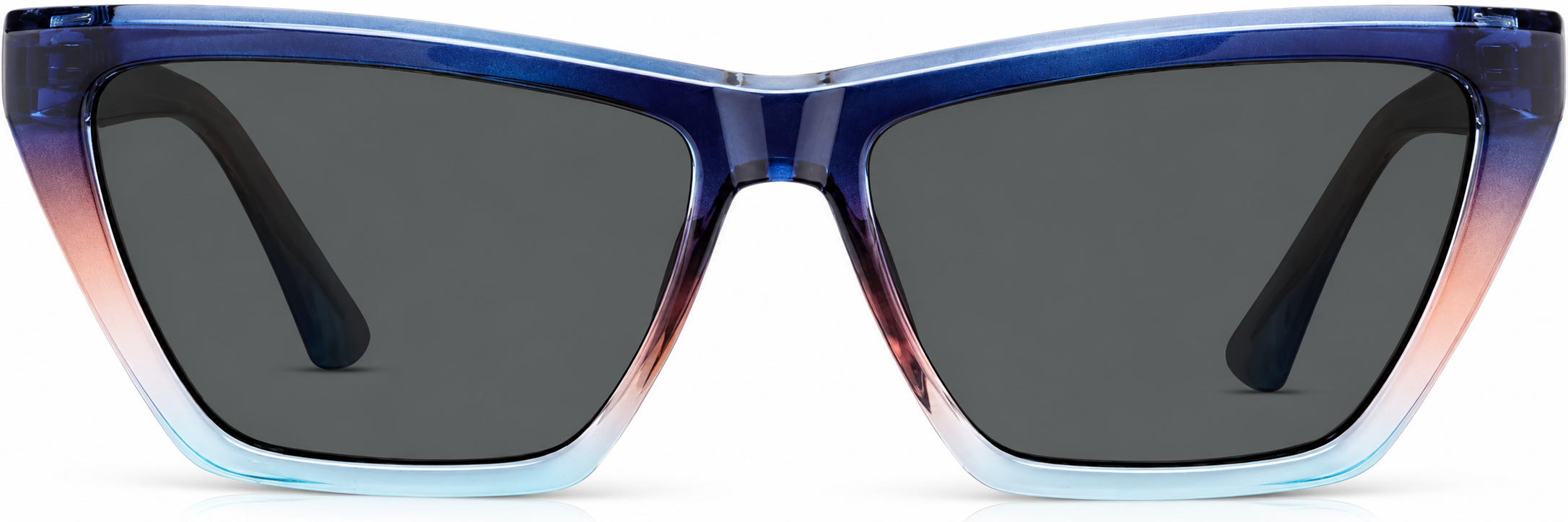 Blue Cat-Eye Sunglasses · Blue · reference