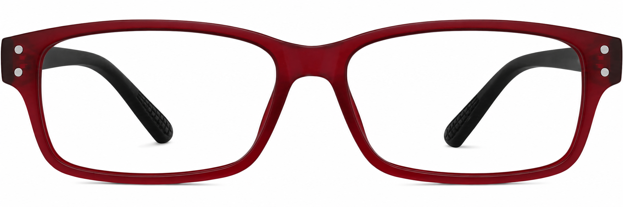 Red Rectangle Glasses · Red · reference