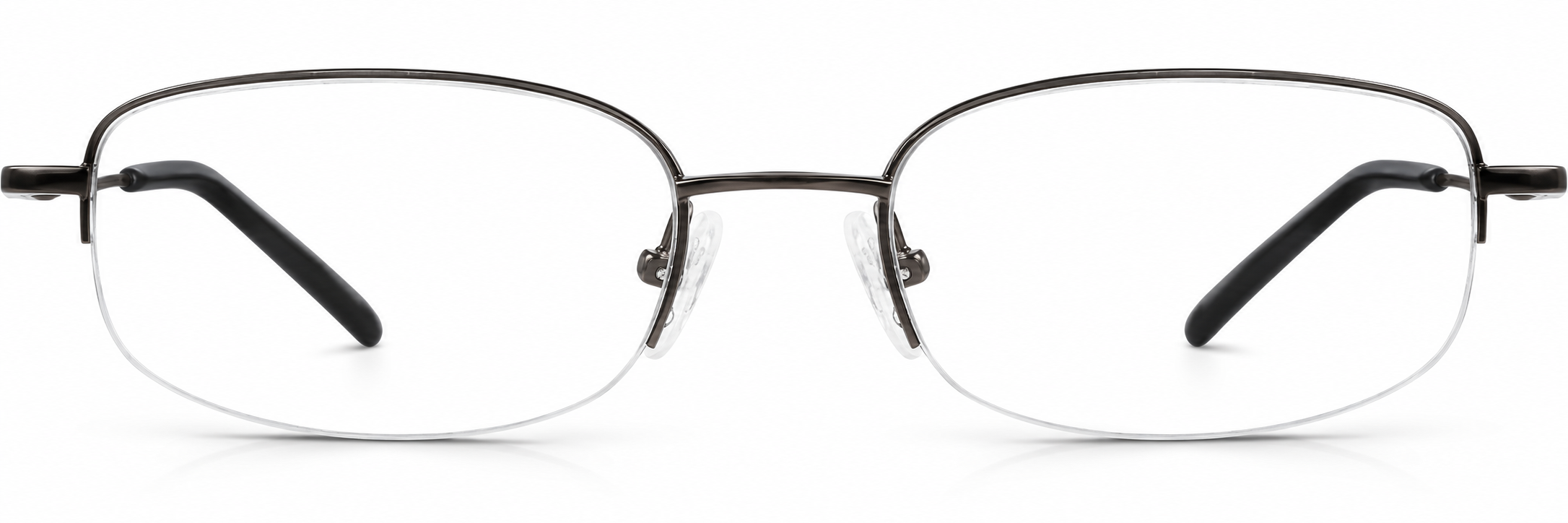 Black Rectangle Glasses · Black · reference
