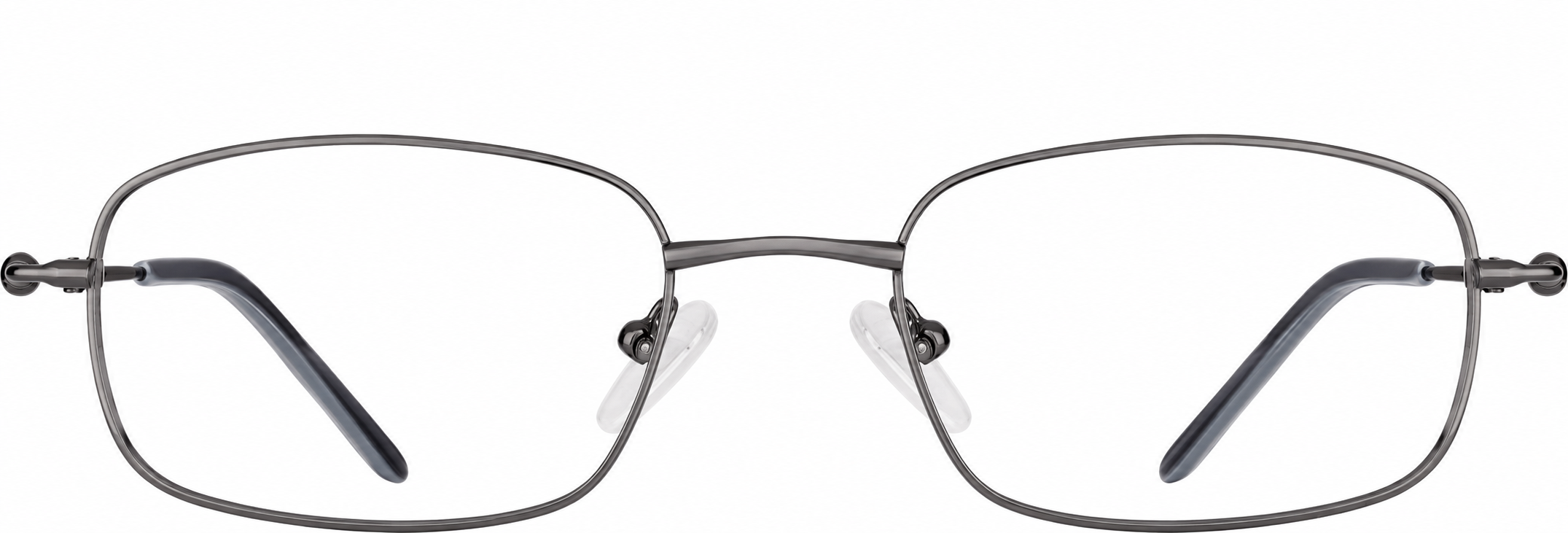 Gray Rectangle Glasses · Gray · reference