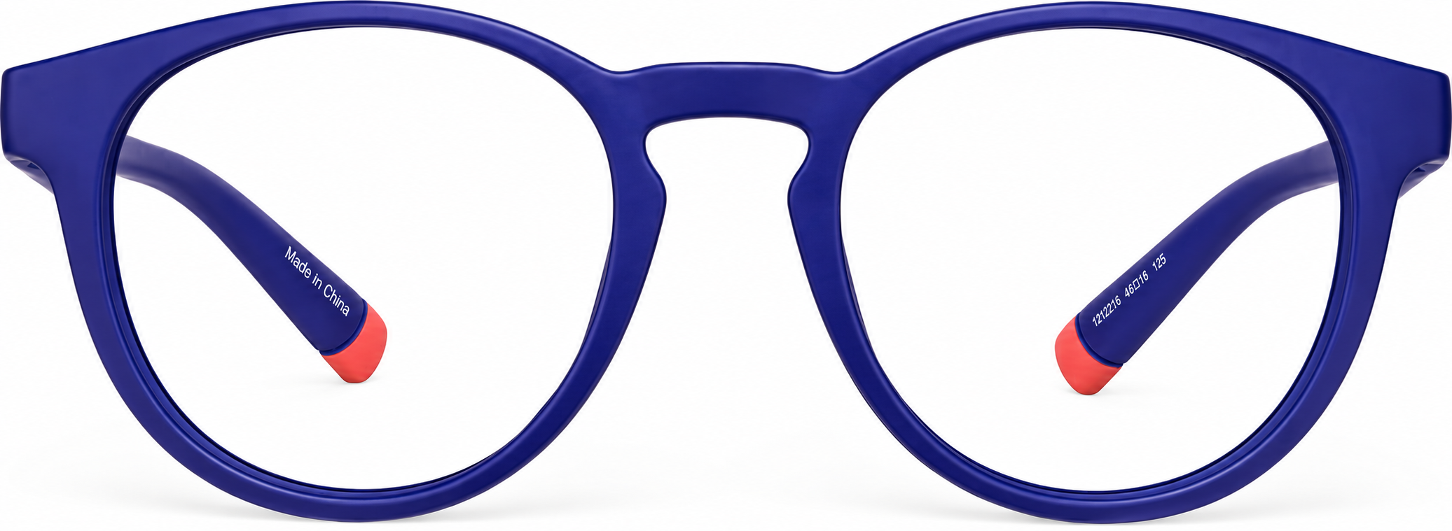 Blue Round Glasses · Blue · reference