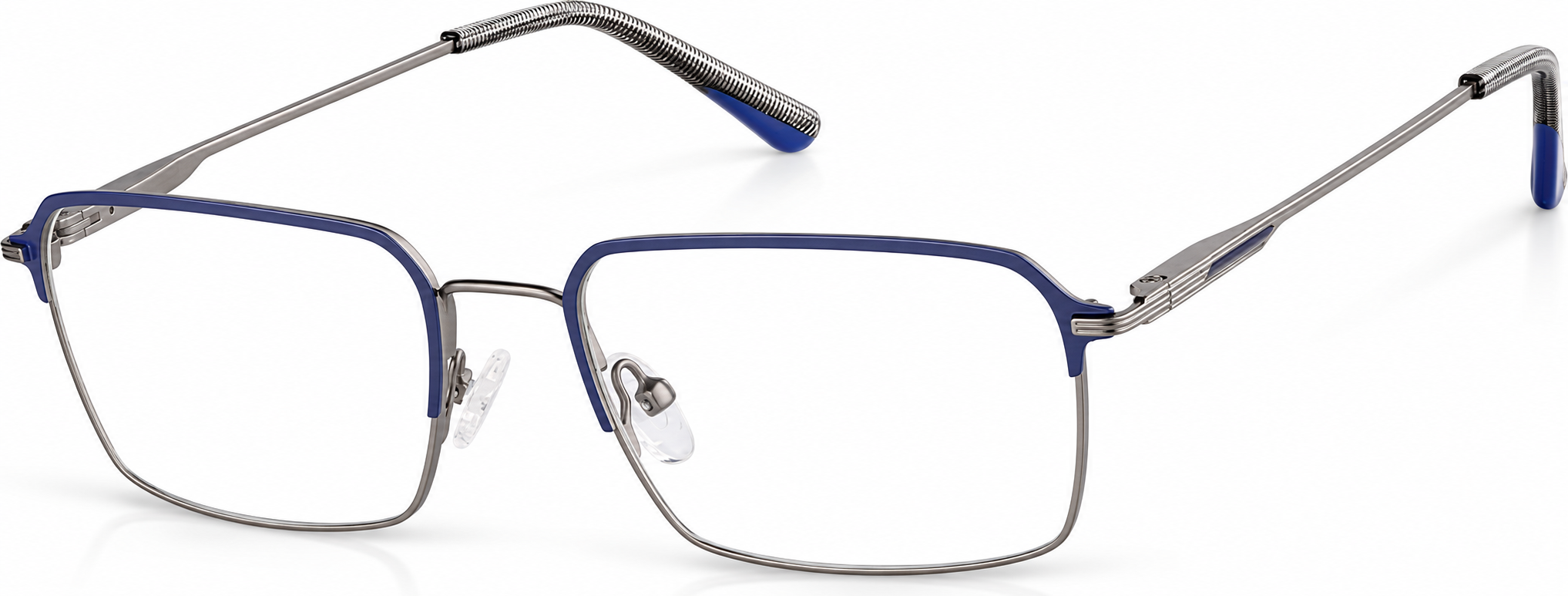 Blue Browline Glasses · Blue · reference