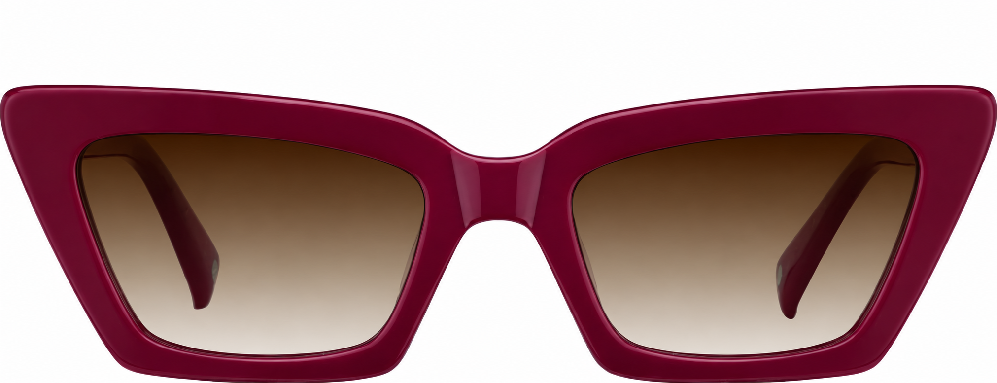 Red Cat-Eye Sunglasses · Red · reference