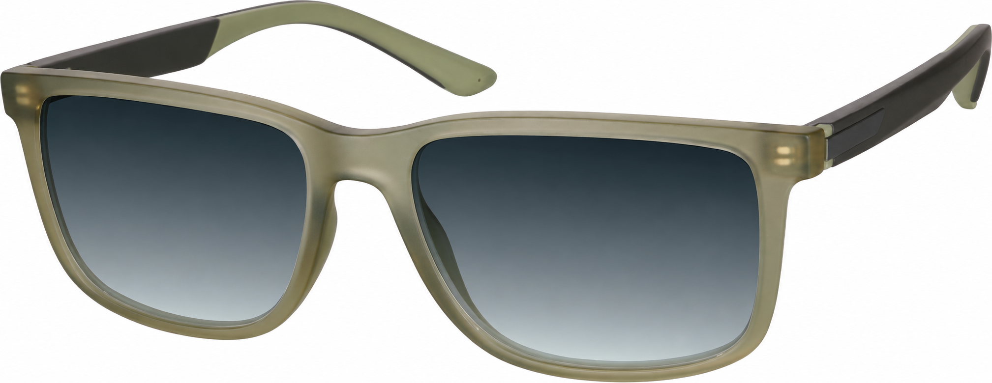 Premium Rectangle Sunglasses · Green · reference