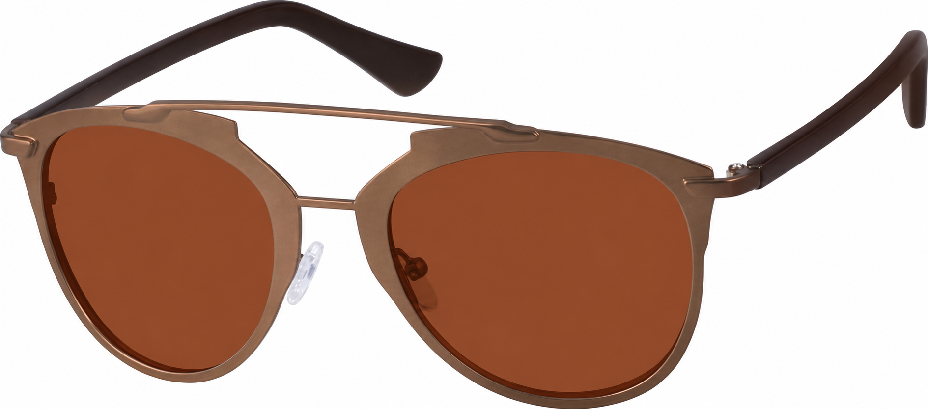 Premium Aviator Sunglasses · Brown · reference