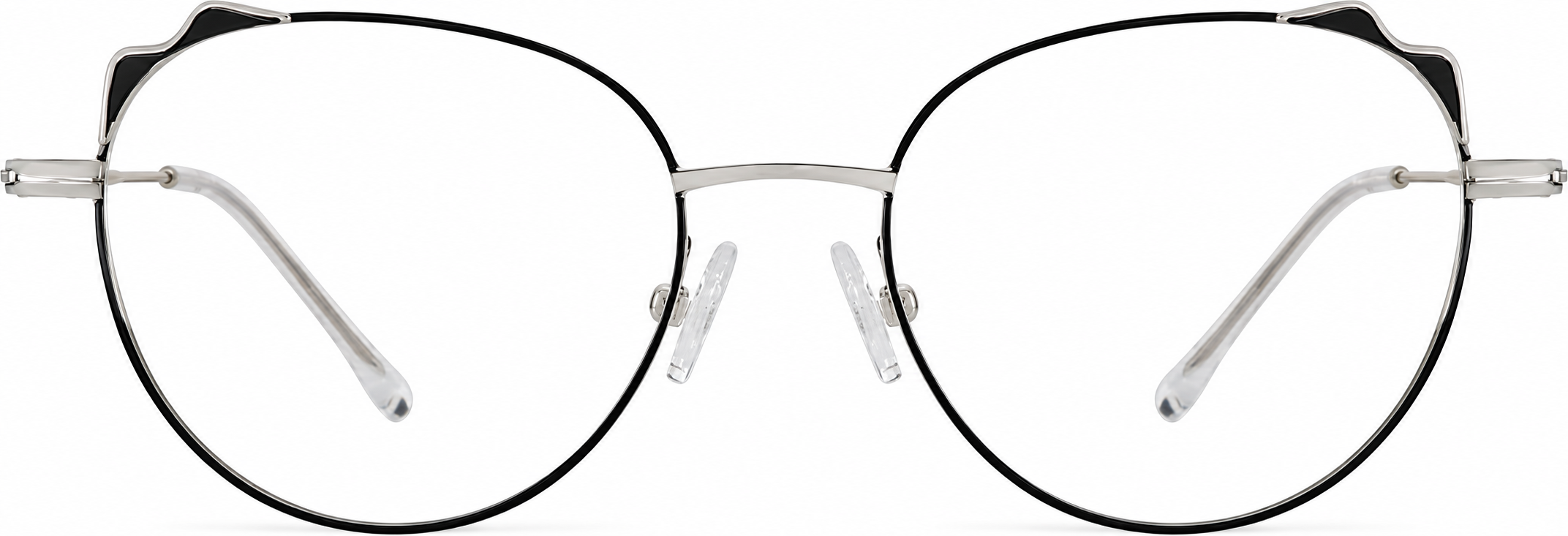 Silver Round Glasses · Silver · reference