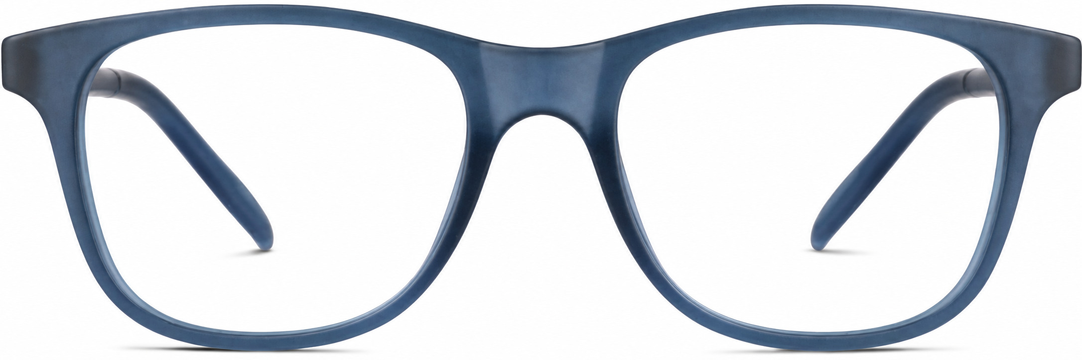 Navy Kids' Square Glasses · Navy · reference