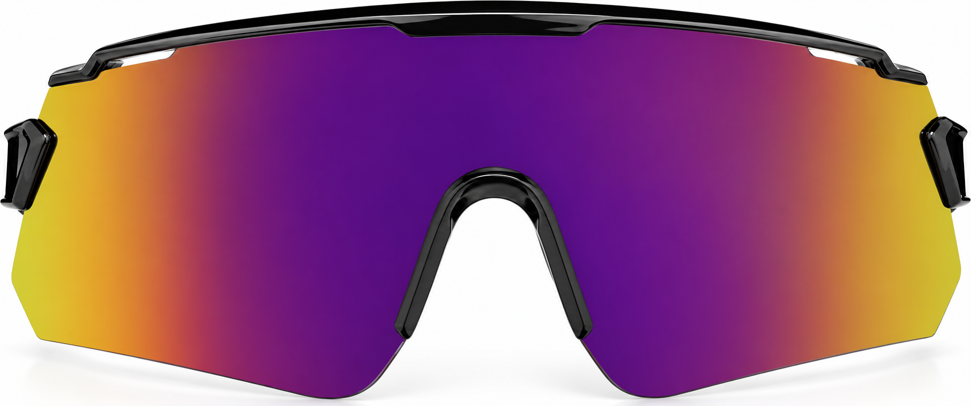Black Wrap-Around Sunglasses · Black · reference