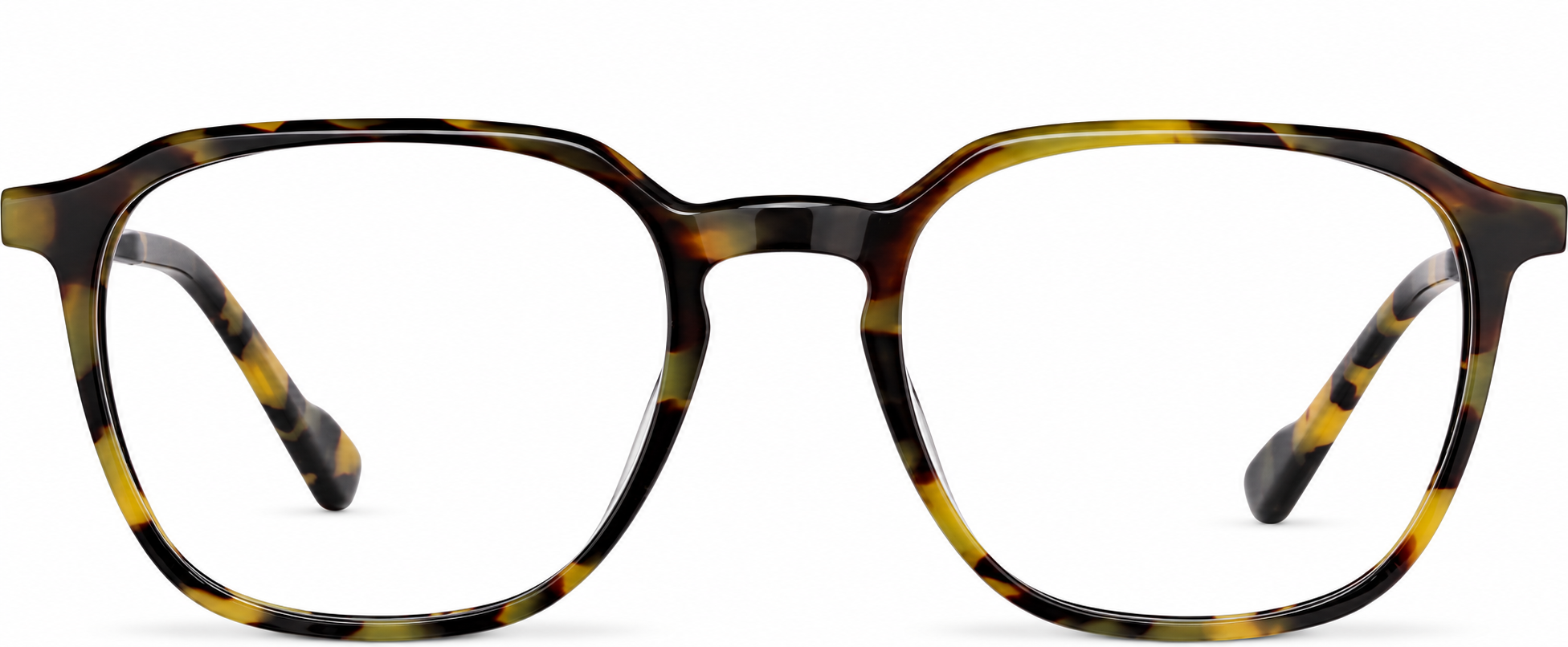 Tortoiseshell Square Glasses · Tortoiseshell · reference