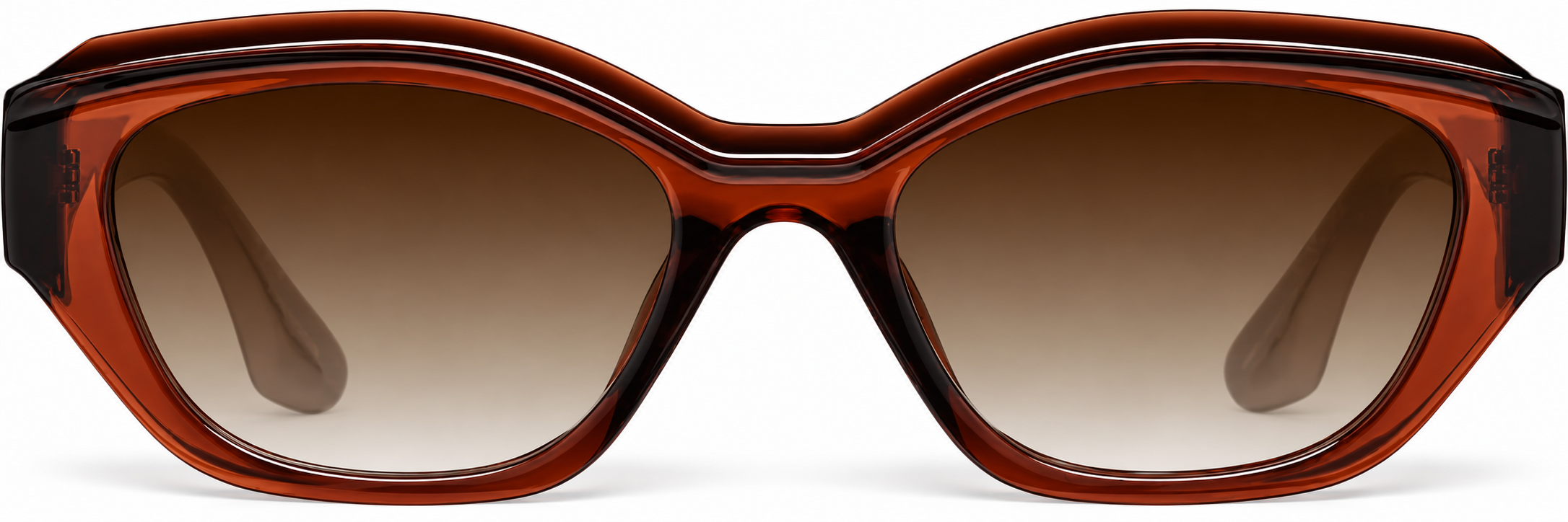 Brown Cat-Eye Sunglasses · Brown · reference