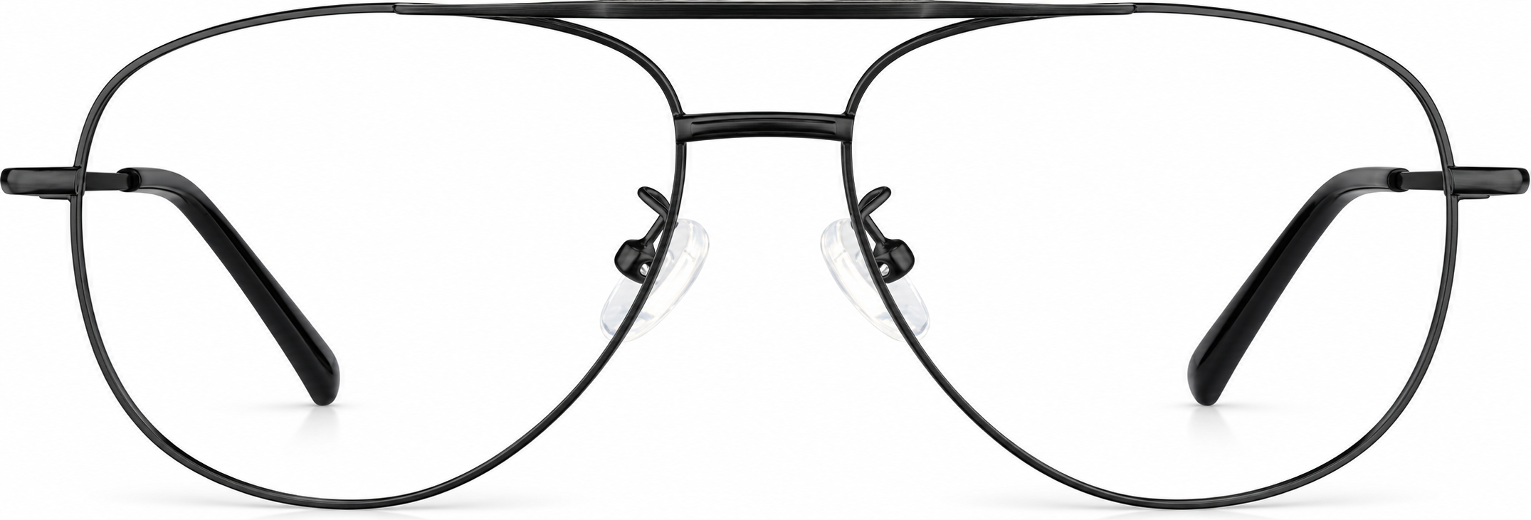 Black Aviator Glasses · Black · reference