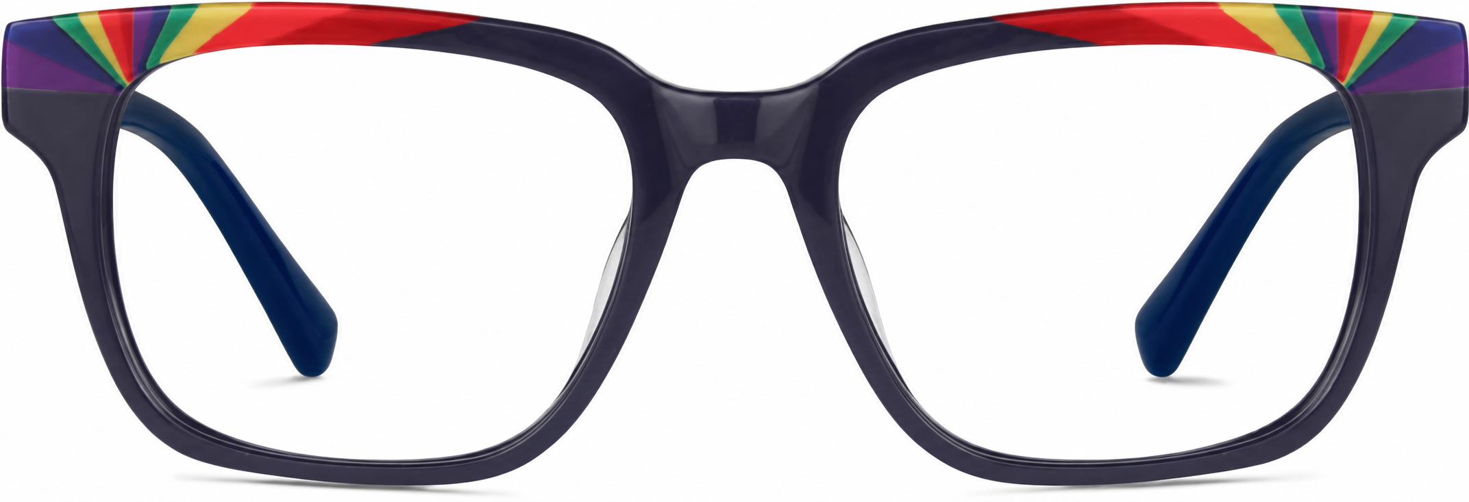 Rainbow Uptown Glasses · Rainbow · reference