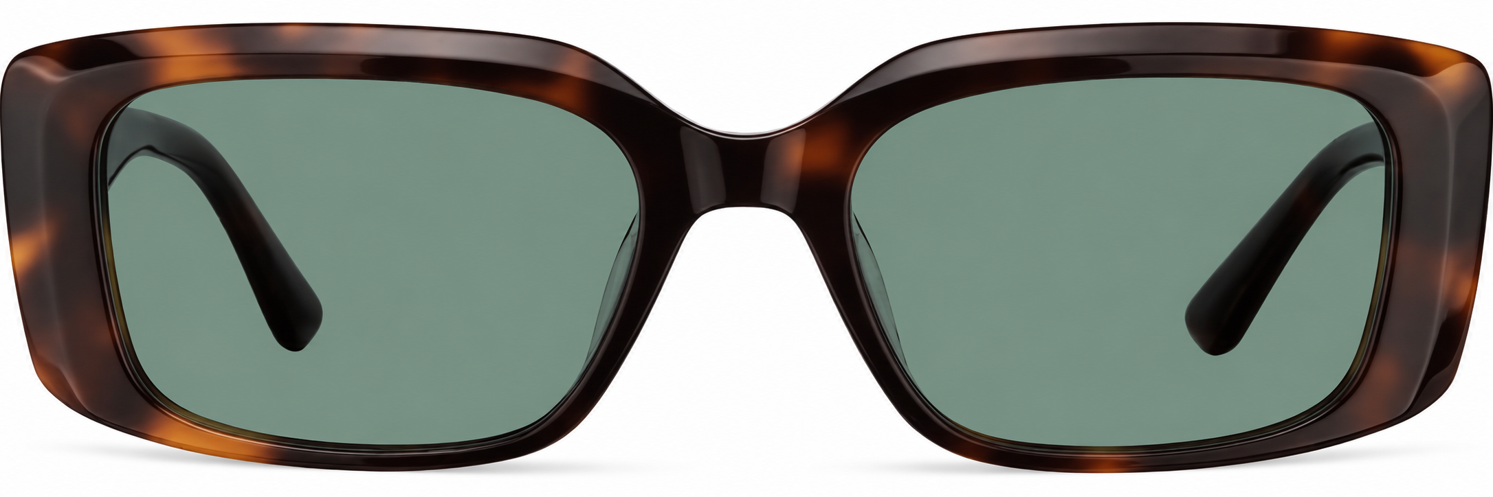 Tortoiseshell Rectangle Sunglasses · Tortoiseshell · reference