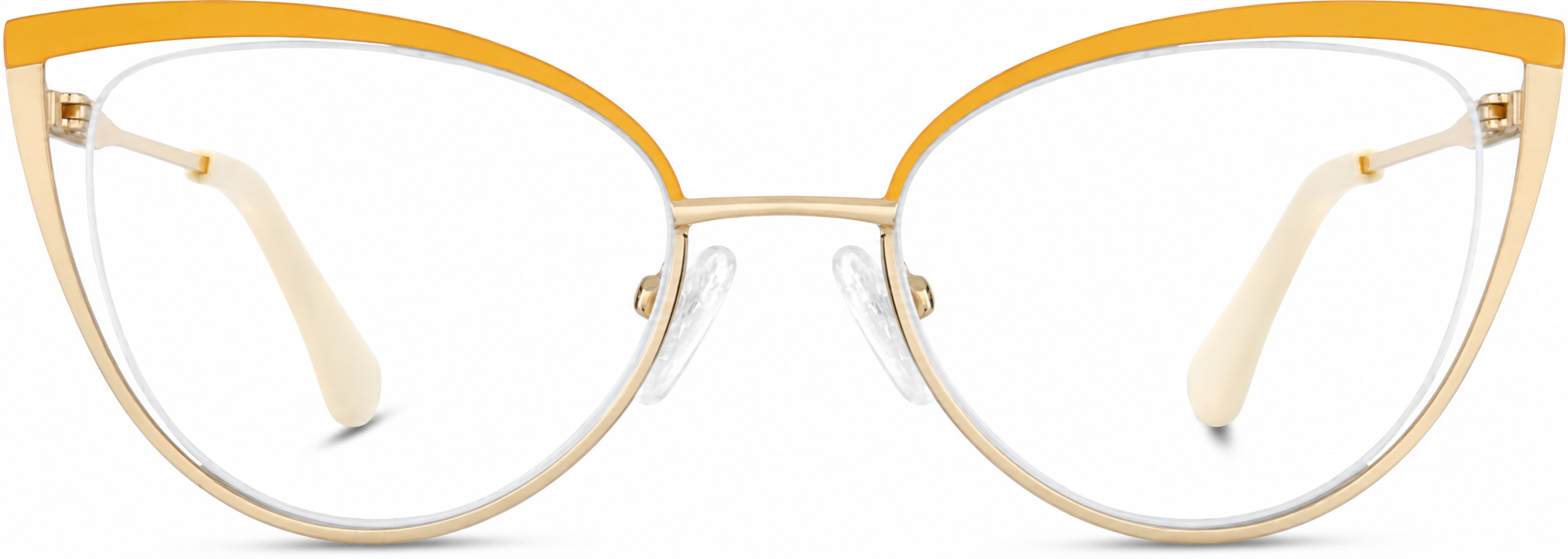 Orange Cat-Eye Glasses · Orange · reference