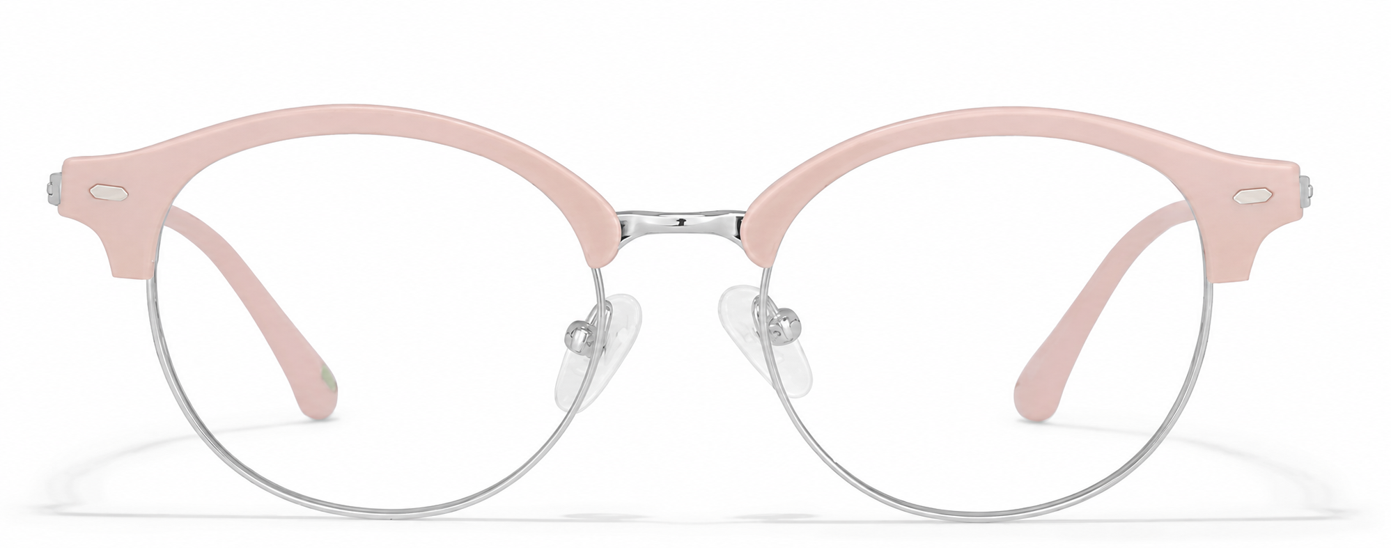 Pink Browline Glasses · Pink · reference