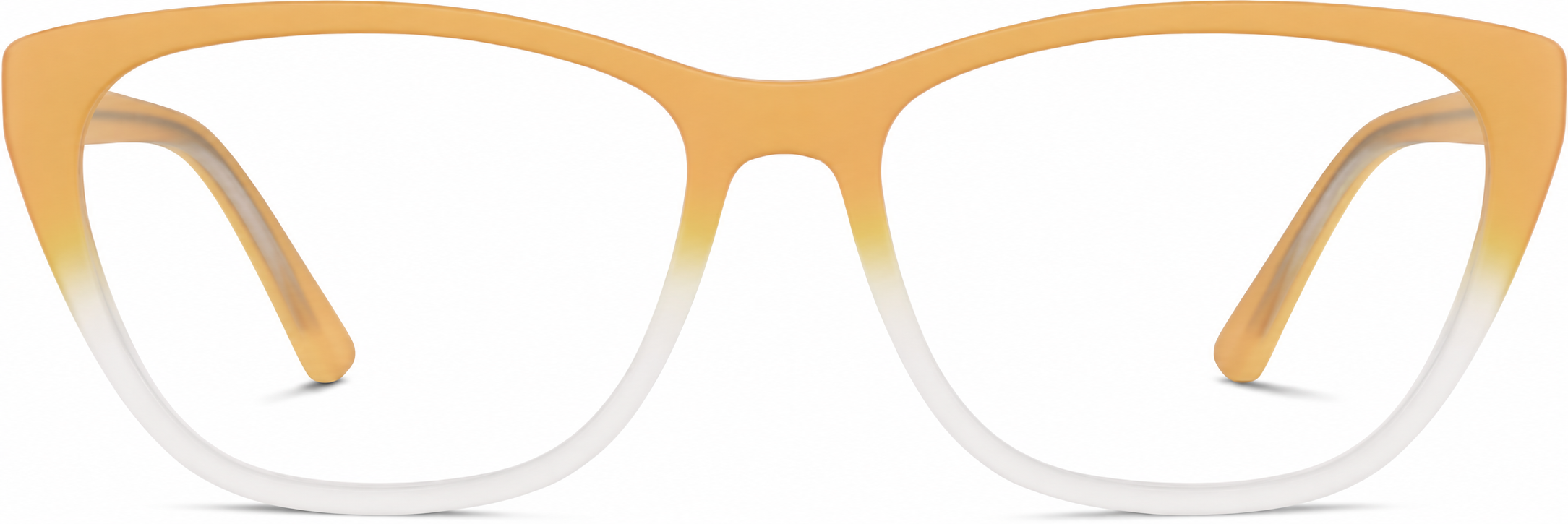 Orange Rectangle Glasses · Orange · reference