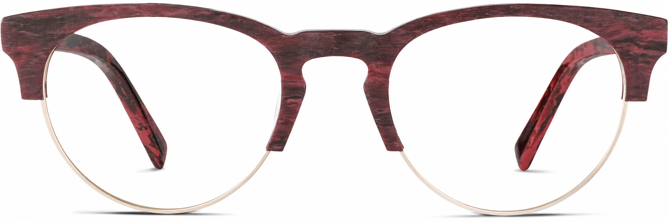 Red Browline Glasses · Red · reference
