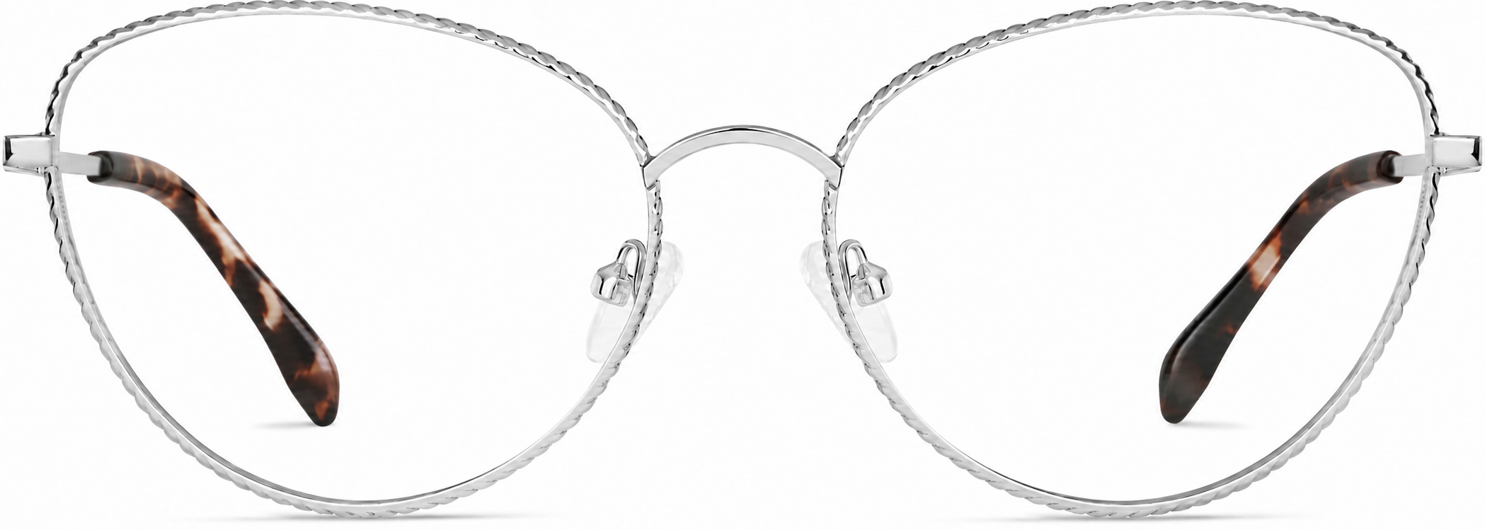 Silver Cat-Eye Glasses · Silver · reference