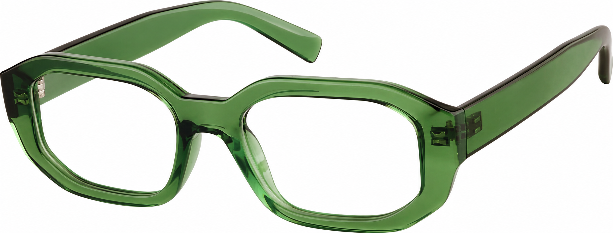 Green Geometric Glasses · Green · reference