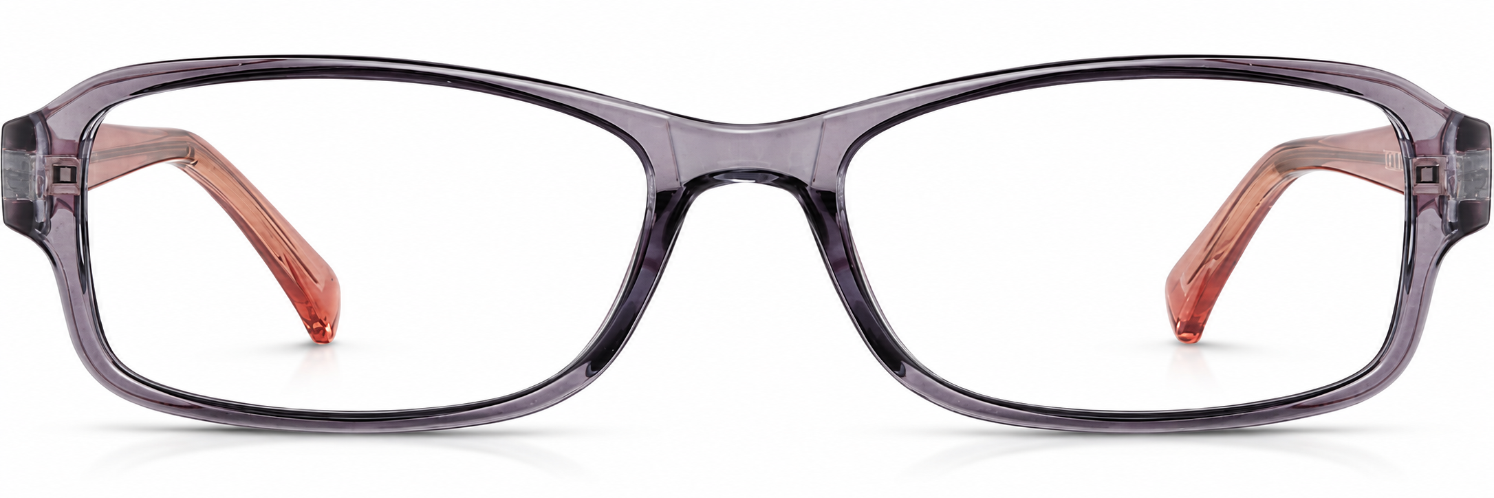 Aubergine Rectangle Glasses · Aubergine · reference